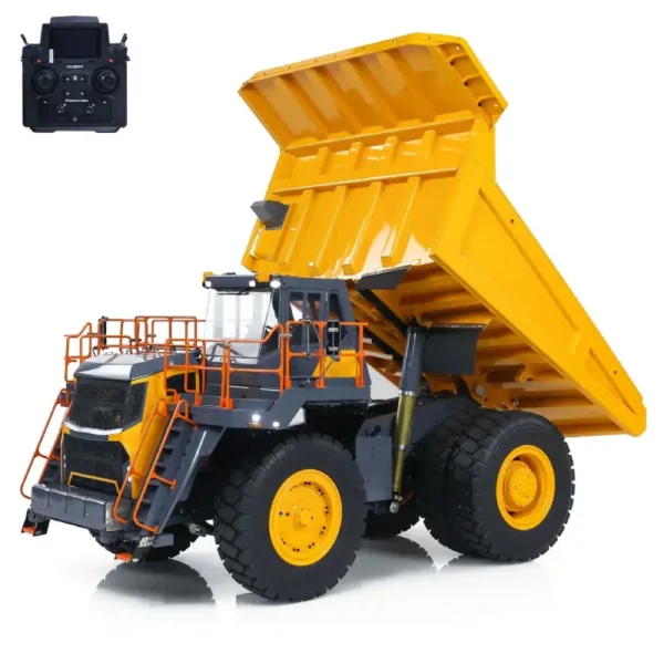 lesu-aoue-r100e-metal-hydraulic-rc-mining-dump-truck LESU AOUE R100E metal hydraulic RC mining dump truck