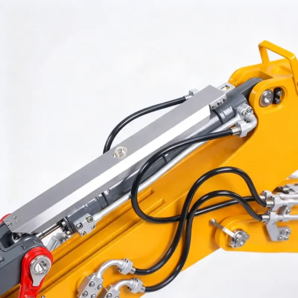 LESU 2 arms metal hydraulic RC excavator R956