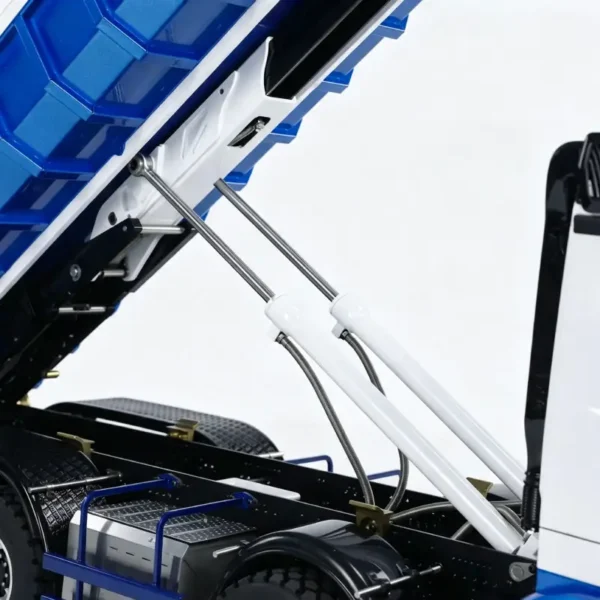 LESU Z0036 Metal hydraulic RC roll on off dump truck