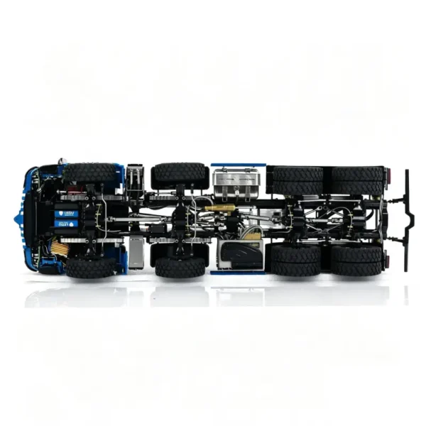 LESU Z0036 Metal hydraulic RC roll on off dump truck