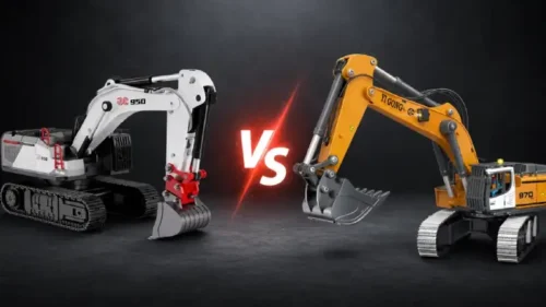 Yigong 970 RC excavator vs JL 950 RC excavator