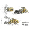 lesu-l220h-rc-loader LESU 1/14 L220H metal hydraulic RC wheel loader
